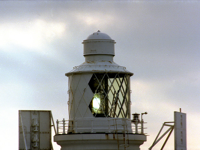 Lighthouse oil store lamp