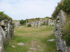 Chysauster Ancient Village, Cornwall