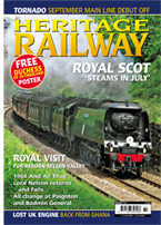 Front Cover of Heritage Railway magazine